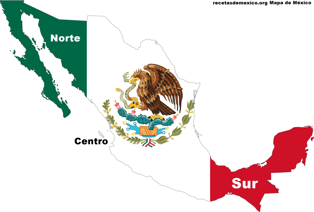 mapa comida de México (1)